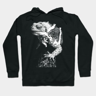 Lizard / Risograph Artwork Hoodie